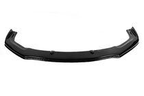 Renault Megane IV 2016-2025 Front bumper lip (black) photo 2