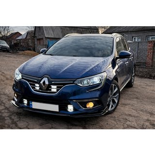 Front bumper lip (black) Renault Megane IV 2016-2025 photo 1