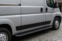 Citroen Jumper 2007-2025 Side Steps Tayga Black (2 pcs, Aluminum) photo 1