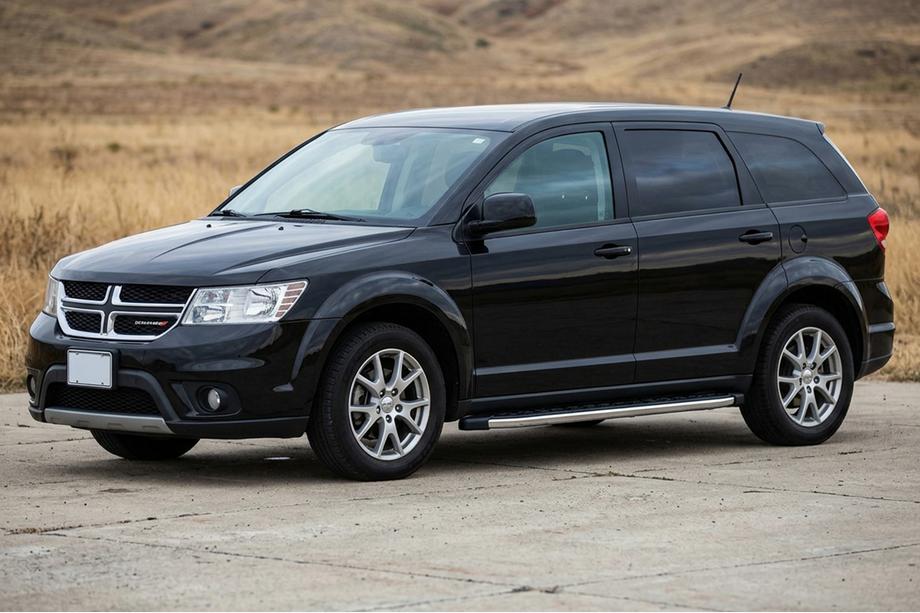 Dodge Journey 2008-2020 Side Steps BlackLine (2 pcs, Aluminum) Image