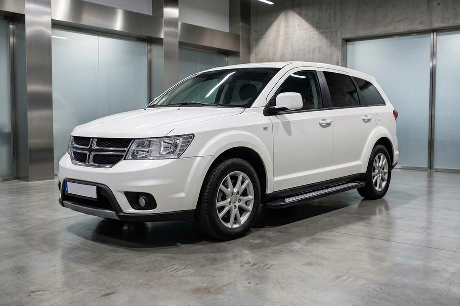 Dodge Journey 2008-2020 Side Steps New Vision Black (2 pcs, Aluminum) Image