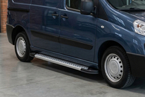Citroen Jumpy 2007–2017 Side Steps New Vision Grey (2 pcs, Aluminum) photo 1