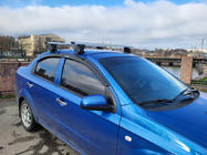 Chevrolet Aveo T250 2005-2011 Roof bars for smooth roof (2 pcs, Asaf V4) photo 5