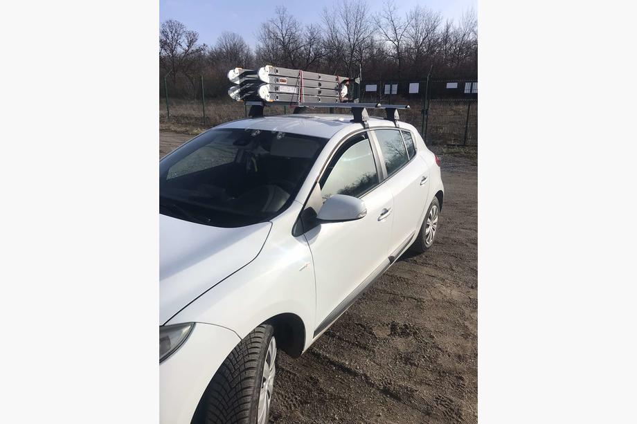 Renault Megane III 2009-2016 Roof bars for smooth roof (2 pcs, Asaf V4) Photo 3