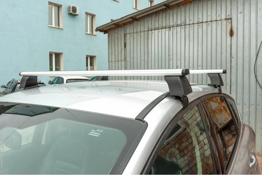 Skoda Octavia II A5 2006-2010 Roof bars for smooth roof (2 pcs, Asaf V4) Image