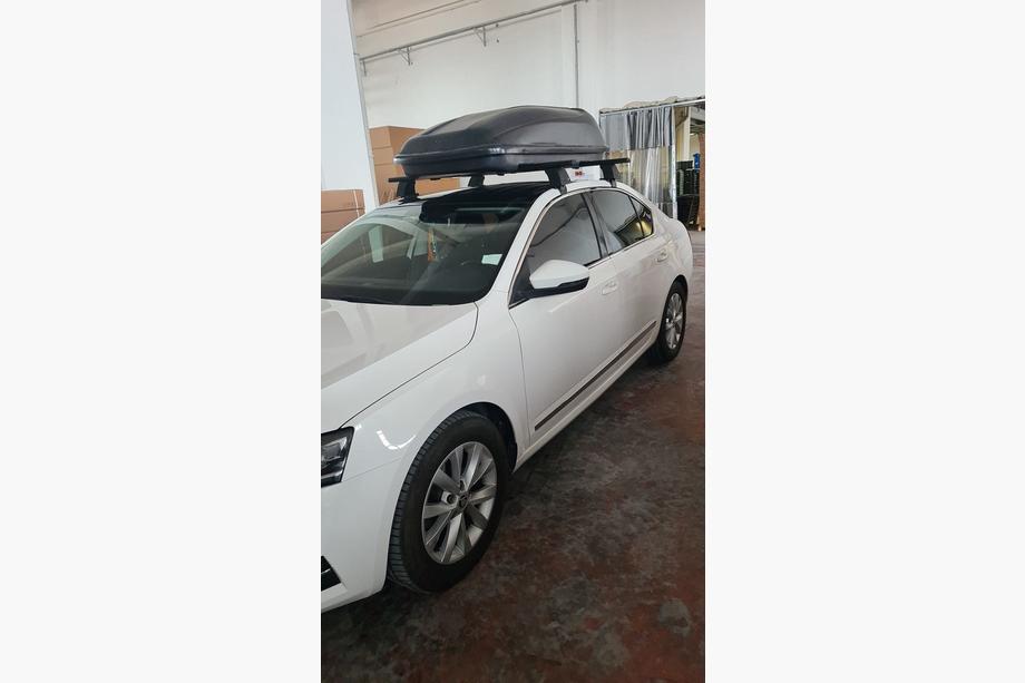 Skoda Superb 2015-2024 Roof bars for smooth roof (2 pcs, Asaf V4) Image