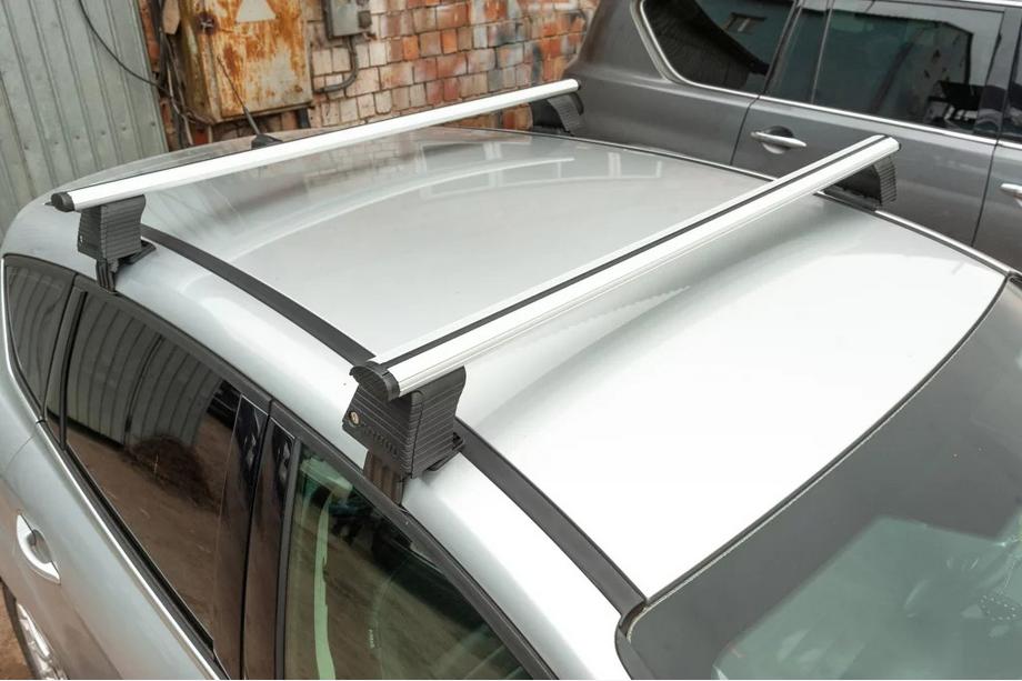 Volkswagen Jetta 2006-2011 Roof bars for smooth roof (2 pcs, Asaf V4) Photo 2
