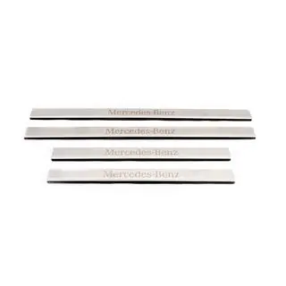 Carmos Stainless Steel Door Sill Protectors (4 pcs) photo 1