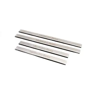 Carmos Stainless Steel Door Sill Protectors (4 pcs) photo 2