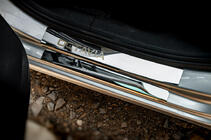 Skoda Octavia III A7 2013-2019 Door Sill Protectors Carmos V1 (8 pcs, Stainless Steel) photo 6
