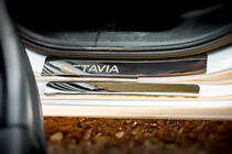 Skoda Octavia III A7 2013-2019 Door Sill Protectors Carmos V1 (8 pcs, Stainless Steel) photo 7