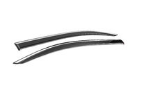 Citroen Berlingo/Multispace 2018- Window Deflectors with Chrome Trim (2 pcs, Niken) photo 4