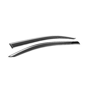 Window Deflectors with Chrome Trim (2 pcs, Niken) Opel Combo 2019- photo 4