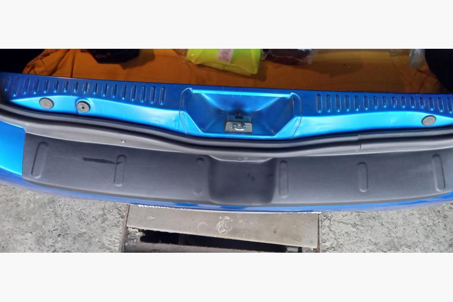 Dacia Sandero 2013-2020 Rear Bumper Protector EuroCap (ABS) Photo 6