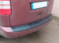 Volkswagen Caddy 2004-2010 Rear Bumper Protector (ABS) photo 9