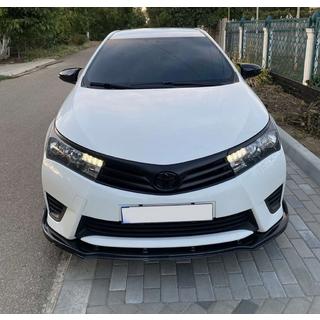 Front bumper lip (black) Toyota Corolla 2013-2019 photo 2