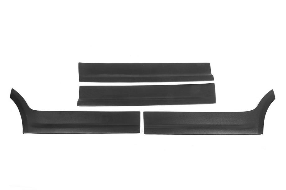 Volkswagen Caddy 2004-2010 Set of moldings and fender flares Long Wheelbase Photo 5