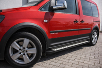 Volkswagen Caddy 2010-2015 Set of moldings and fender flares Long Wheelbase photo 1