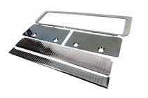 Toyota Land Cruiser 200 2007-2021 Trim Inserts Set (brushed dark aluminum) photo 6