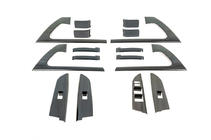 Toyota Land Cruiser 200 2007-2021 Trim Inserts Set (brushed dark aluminum) photo 9