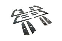 Toyota Land Cruiser 200 2007-2021 Trim Inserts Set (brushed dark aluminum) photo 11