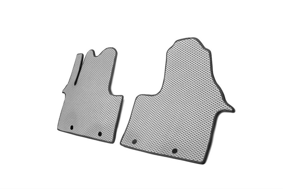 Renault Trafic 2015- Floor mats (2 pcs, EVA, gray) Photo 5