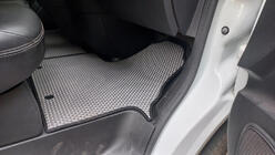 Opel Vivaro 2015-2019 Floor mats (2 pcs, EVA, gray) photo 7
