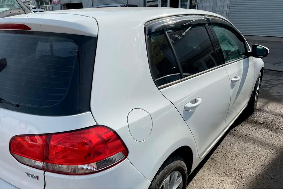 Volkswagen Golf 6 2008-2014 Window Deflectors HB (4 pcs, HIC) Photo 1