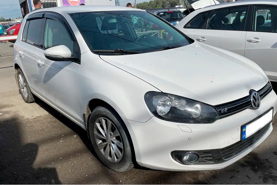 Volkswagen Golf 6 2008-2014 Window Deflectors HB (4 pcs, HIC) Photo 3