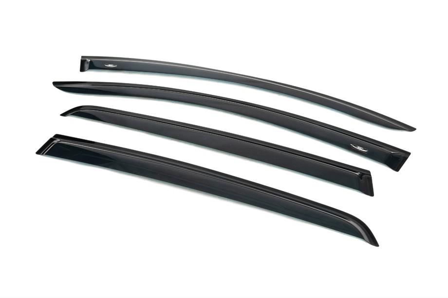 Volkswagen Golf 6 2008-2014 Window Deflectors HB (4 pcs, HIC) Photo 5