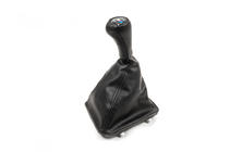 BMW 5 Series E34 1988-1995 Gear Shift Boot + Gear Knob OEM 5-Speed (Leatherette) photo 1