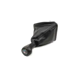 Gear Shift Boot + Gear Knob OEM 5-Speed (Leatherette) photo 4