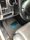 Toyota Sequoia 2007-2022 Polyurethane Floor Mats 3 Rows (EVA, Black) photo 6