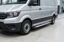 Volkswagen Crafter 2016- Side Steps Allmond Grey (2 pcs, Aluminum) photo 1