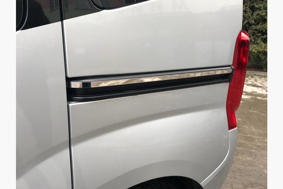 Fiat Fiorino/Qubo 2008-2024 Stainless Steel Mouldings for Sliding Doors (2 pcs) Photo 5