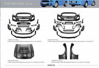 Ford Mustang 2015-2023 Full Body Kit photo 4