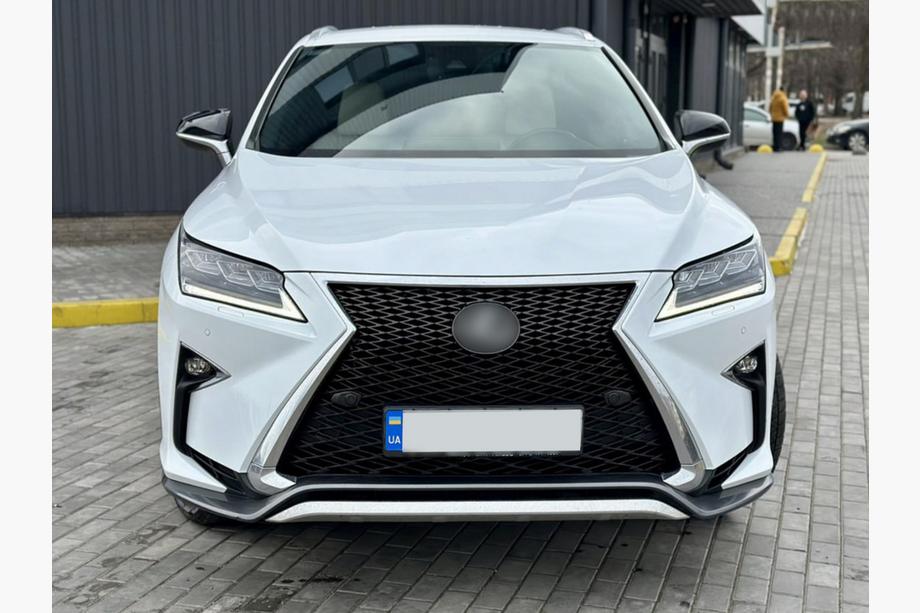 Lexus RX 2016-2022 Front Lip and Grille F-Sport (2016-2019) Image