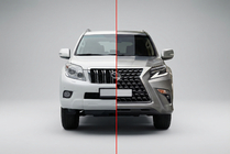 Toyota Land Cruiser Prado 150 2009-2023 Facelift Kit to Lexus GX460 2020 photo 1
