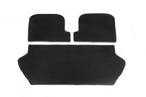 Volvo XC90 2002-2014 Trunk Mat 3-Piece (EVA, Black) photo 7