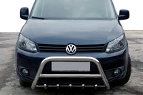 Volkswagen Caddy 2015-2020 Bull Bar WT003-4 (Stainless Steel) photo 1