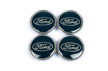 Ford Wheel center caps 61/56mm blue (4 pcs) photo 2