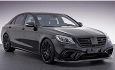 Mercedes S-class W222 2013-2022 BRB body kit set (black, 2018+) photo 15