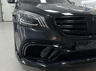 Mercedes S-class W222 2013-2022 BRB body kit set (black, 2018+) photo 33