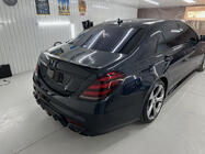Mercedes S-class W222 2013-2022 BRB body kit set (black, 2018+) photo 36