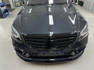 Mercedes S-class W222 2013-2022 BRB body kit set (black, 2018+) photo 46