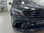 Mercedes S-class W222 2013-2022 BRB body kit set (black, 2018+) photo 47