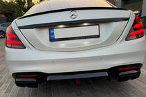 Mercedes S-class W222 2013-2022 BRB body kit set (black, 2018+) photo 11