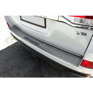Rear bumper protector 2016-2021 stainless steel Toyota Land Cruiser 200 2007-2021 photo 1