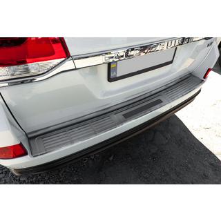 Rear bumper protector 2016-2021 stainless steel Toyota Land Cruiser 200 2007-2021 photo 2