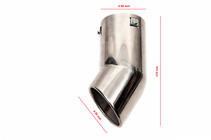 Toyota Land Cruiser Prado 150 2009-2023 Exhaust Tip Stainless Steel photo 4